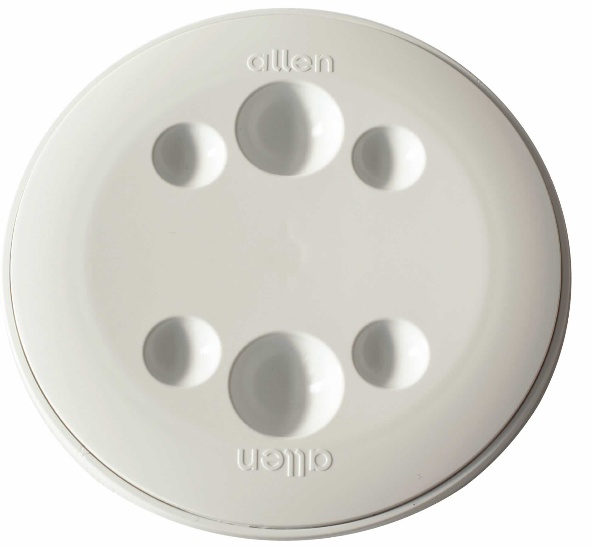 Allen Inspektionslucka Vit 108mm