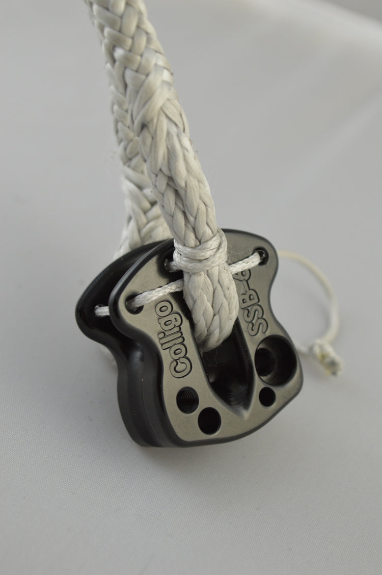 Colligo Stackable Static Lashing Block, 9mm tamp