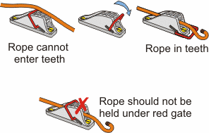 Clamcleat Racing m. Säkring