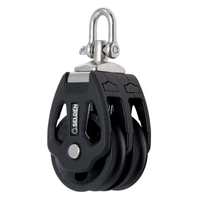 Seldén PBB 50mm Dubbelblock, Svirvlande