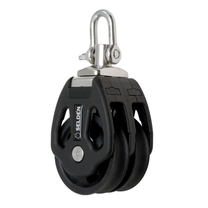 Seldén PBB 80mm Dubbelblock, Svirvlande