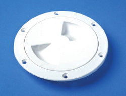 Viking Inspektionslucka Välvd 125mm, Vit