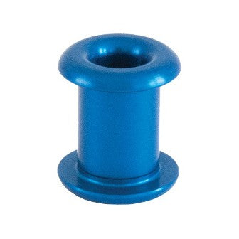 Allen Däcksgenomföring Aluminium 8mm x 7mm, Blå