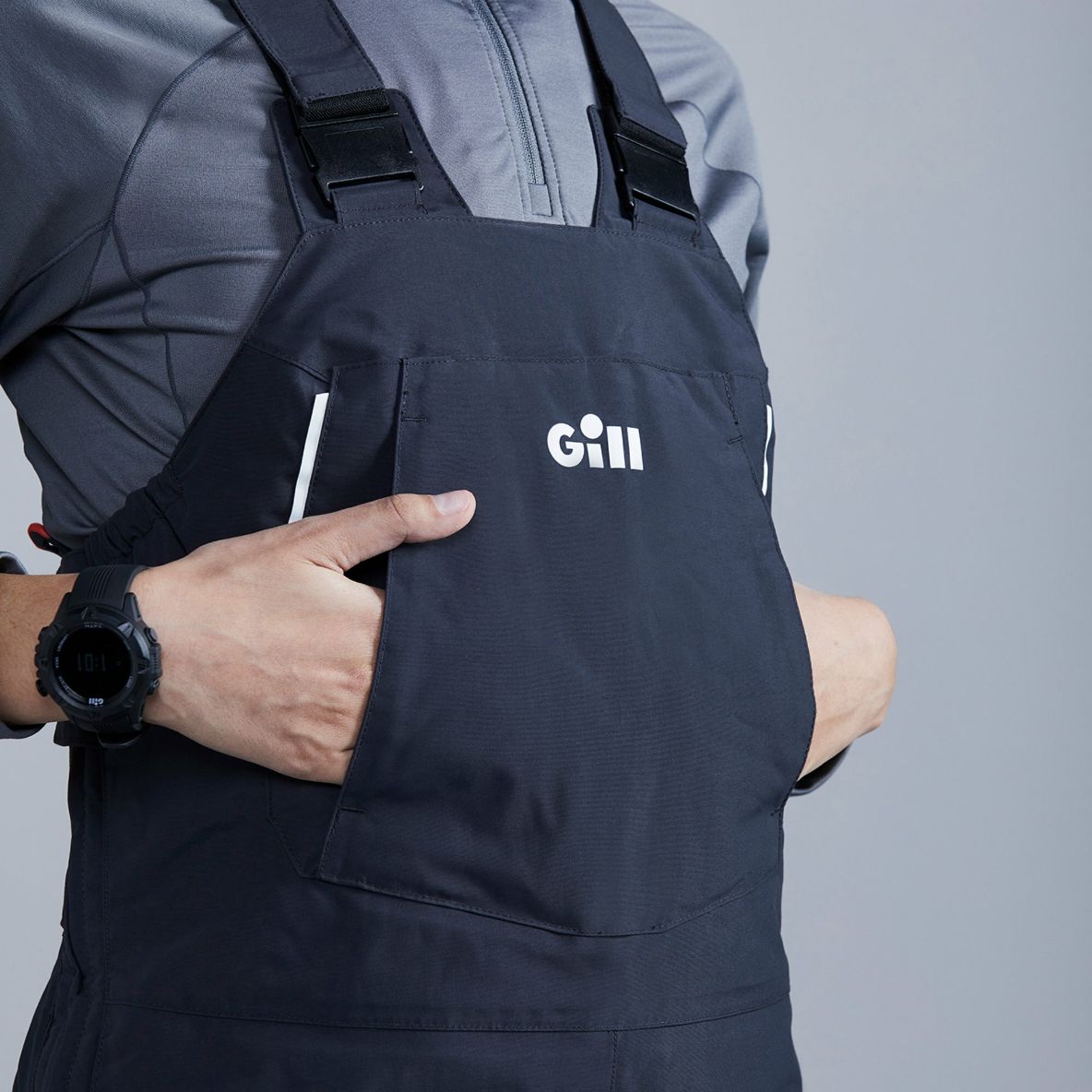 Gill OS2 Offshore Hi-Fit Byxa Dam Mörkgrå