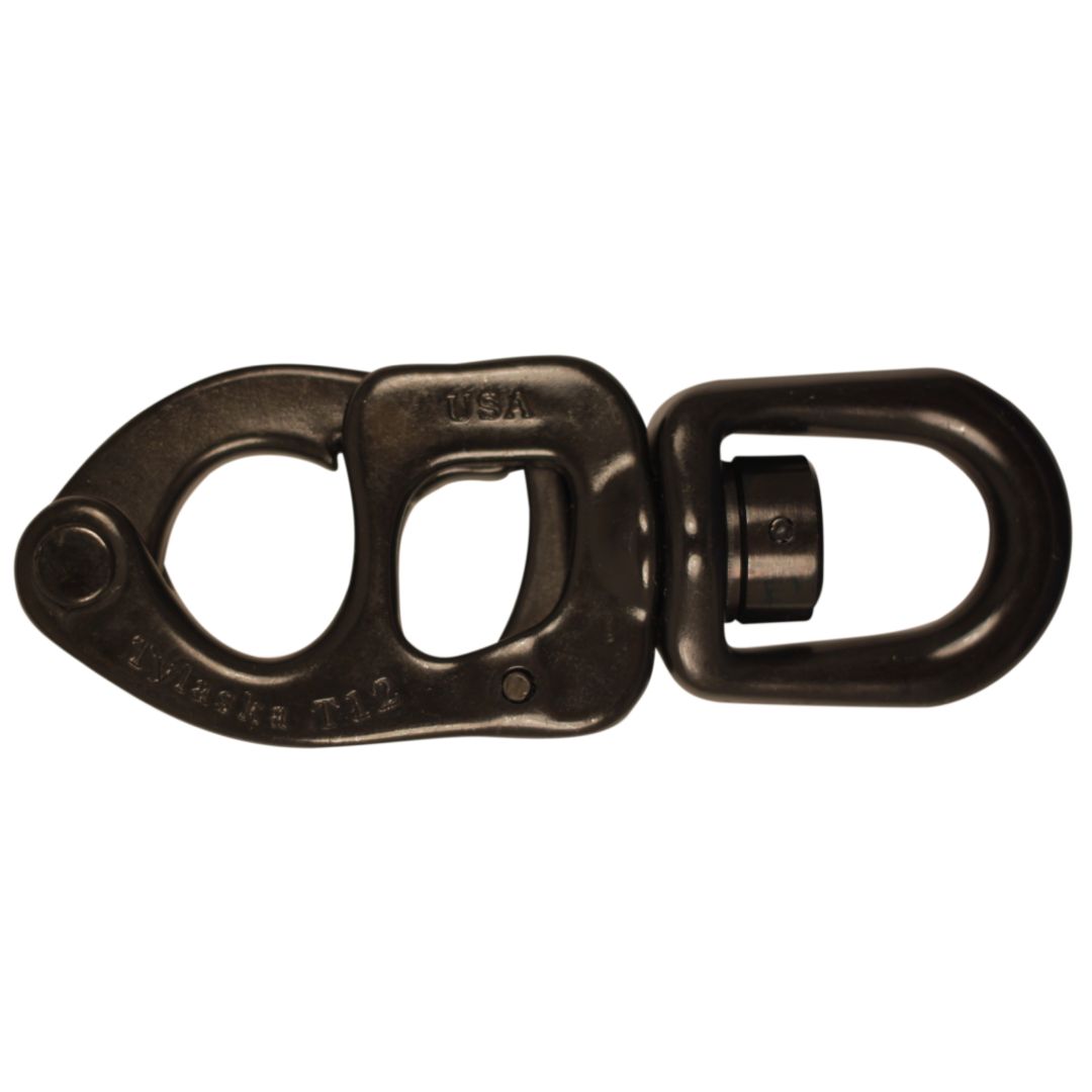 Tylaska T12 Skothake Med Svart Oxid PVD Finish, Standard Öga