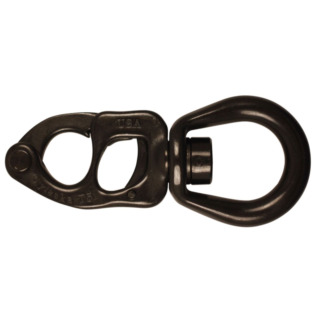 Tylaska T5 Skothake Med Svart Oxid PVD Finish, Stort Öga