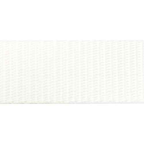 Webbingband Polyester 25 mm Vit