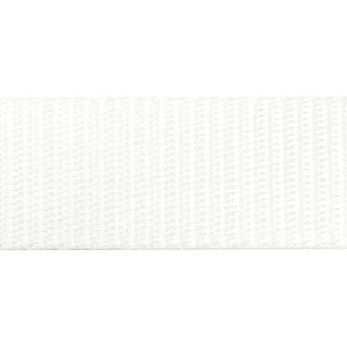 Webbingband Polyester 25 mm Vit