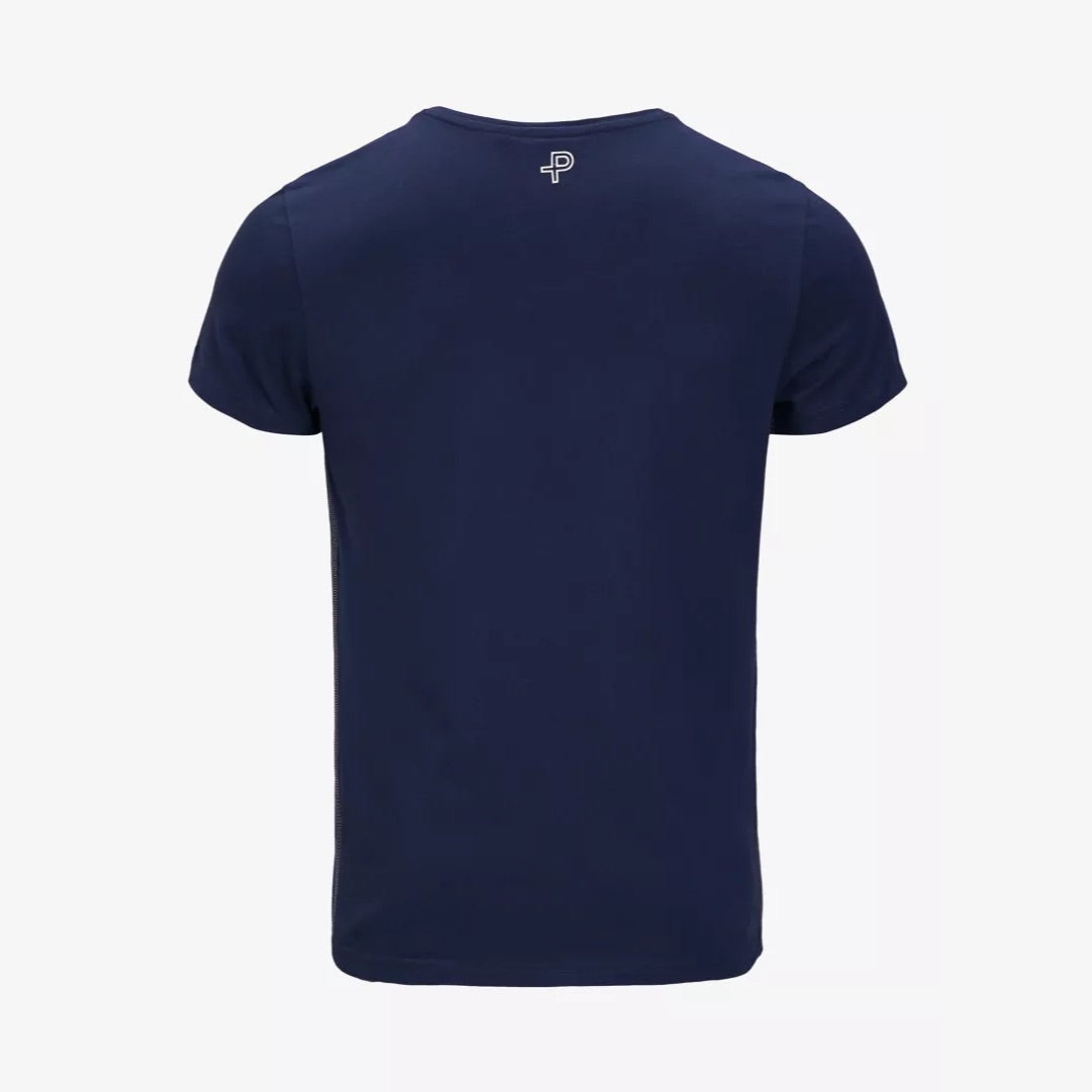 Pelle P Badge T-Shirt, Marinblå