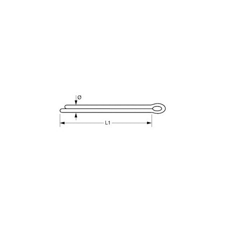Saxsprint 2.0mm x 20mm, 5-pack