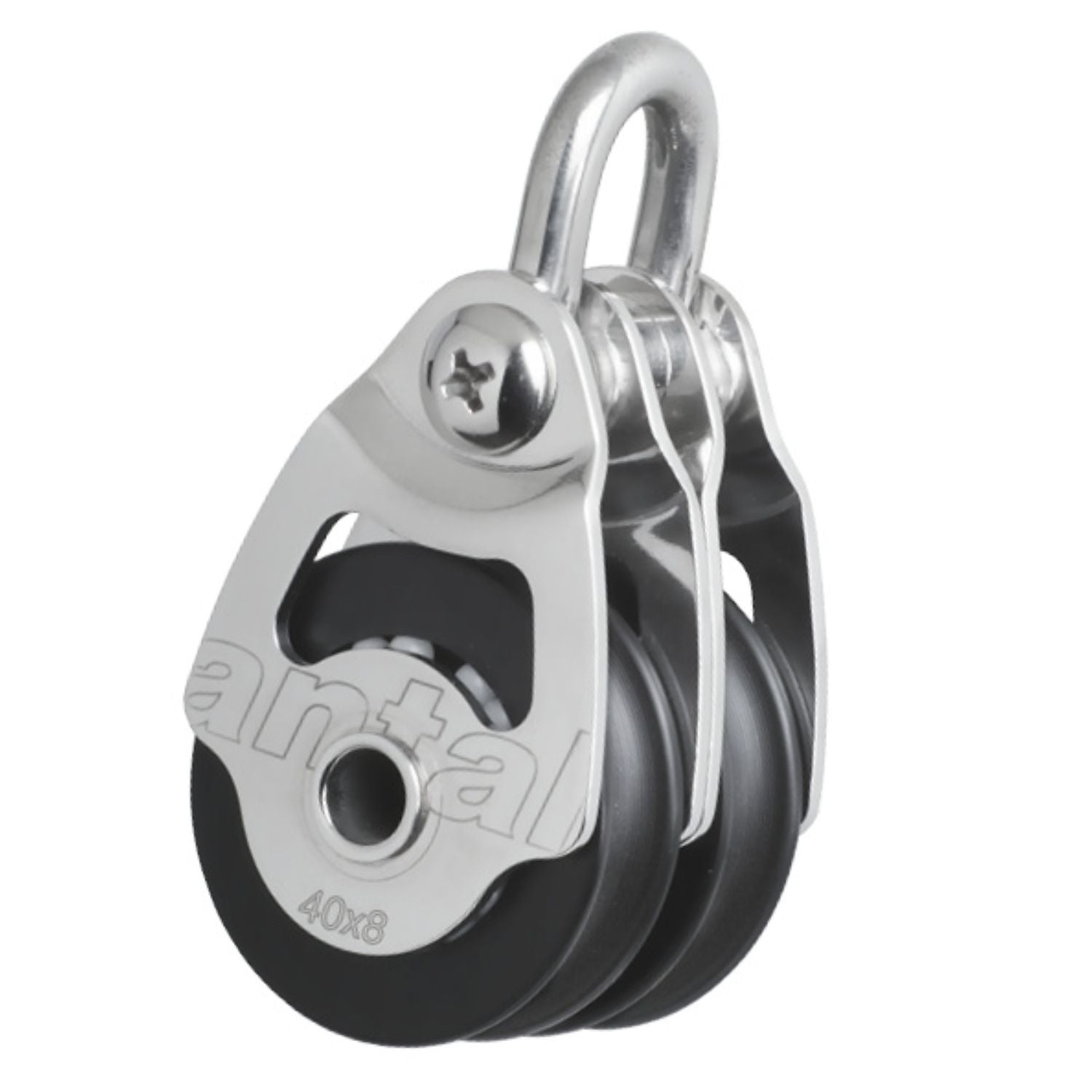 Antal Mini 40x8mm Dubbelblock Schackel