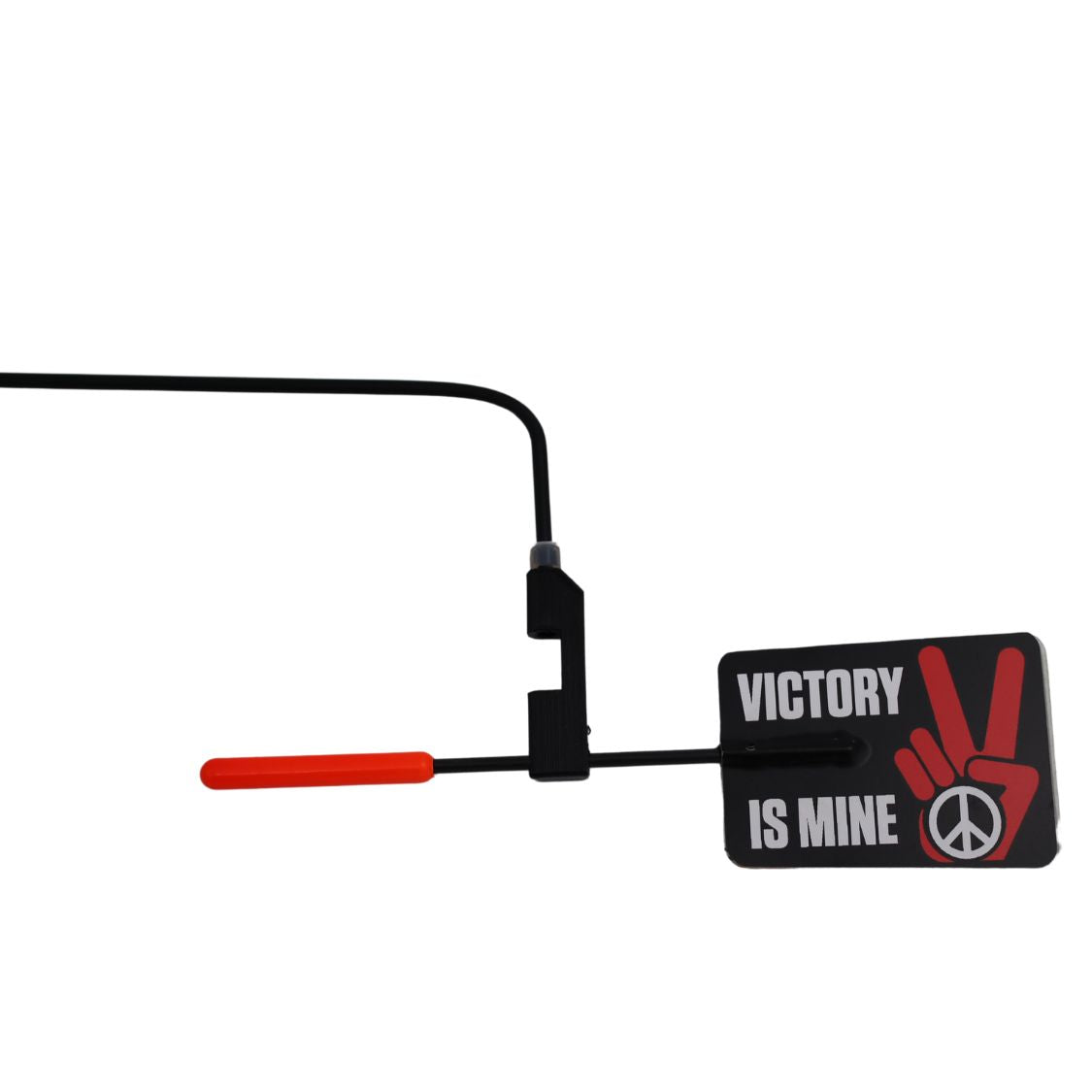 Blacksmith Vimpel 3D-Plast, Victory Is Mine Röd Horizontal