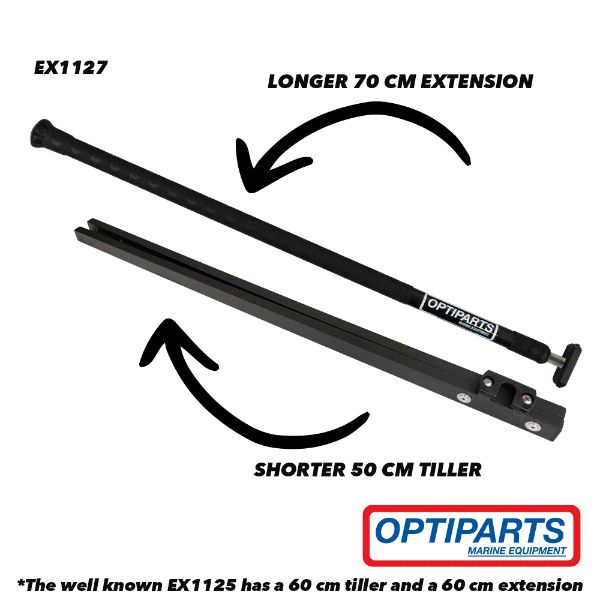 Optiparts Rorkult 51cm med 70cm X-Gripped förlängare