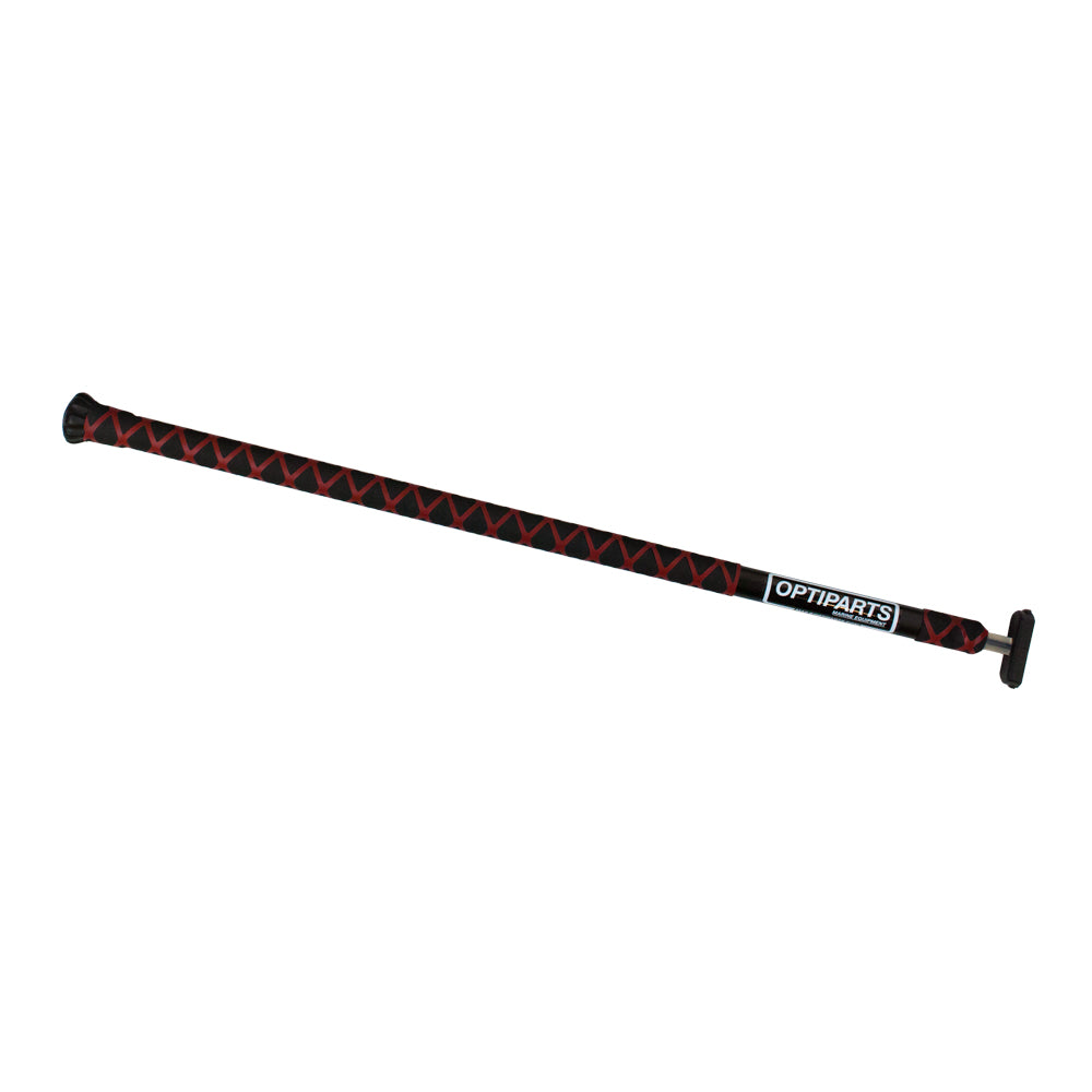 Optiparts Förlängare 20mm Aluminium X-GRIPPED 60cm Doppio Svart/Röd