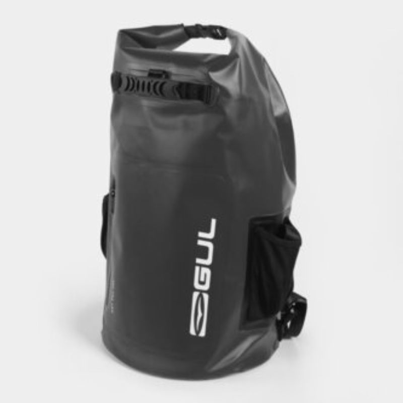 Gul Vattentät Ryggsäck 40L, Svart