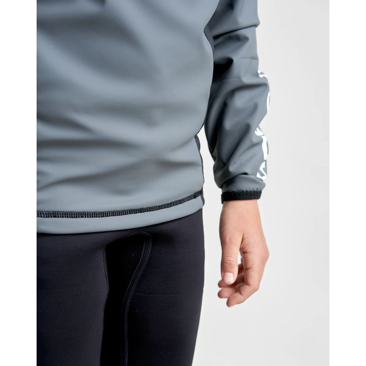 Rooster Classic Aquafleece® Smock Junior, Grå