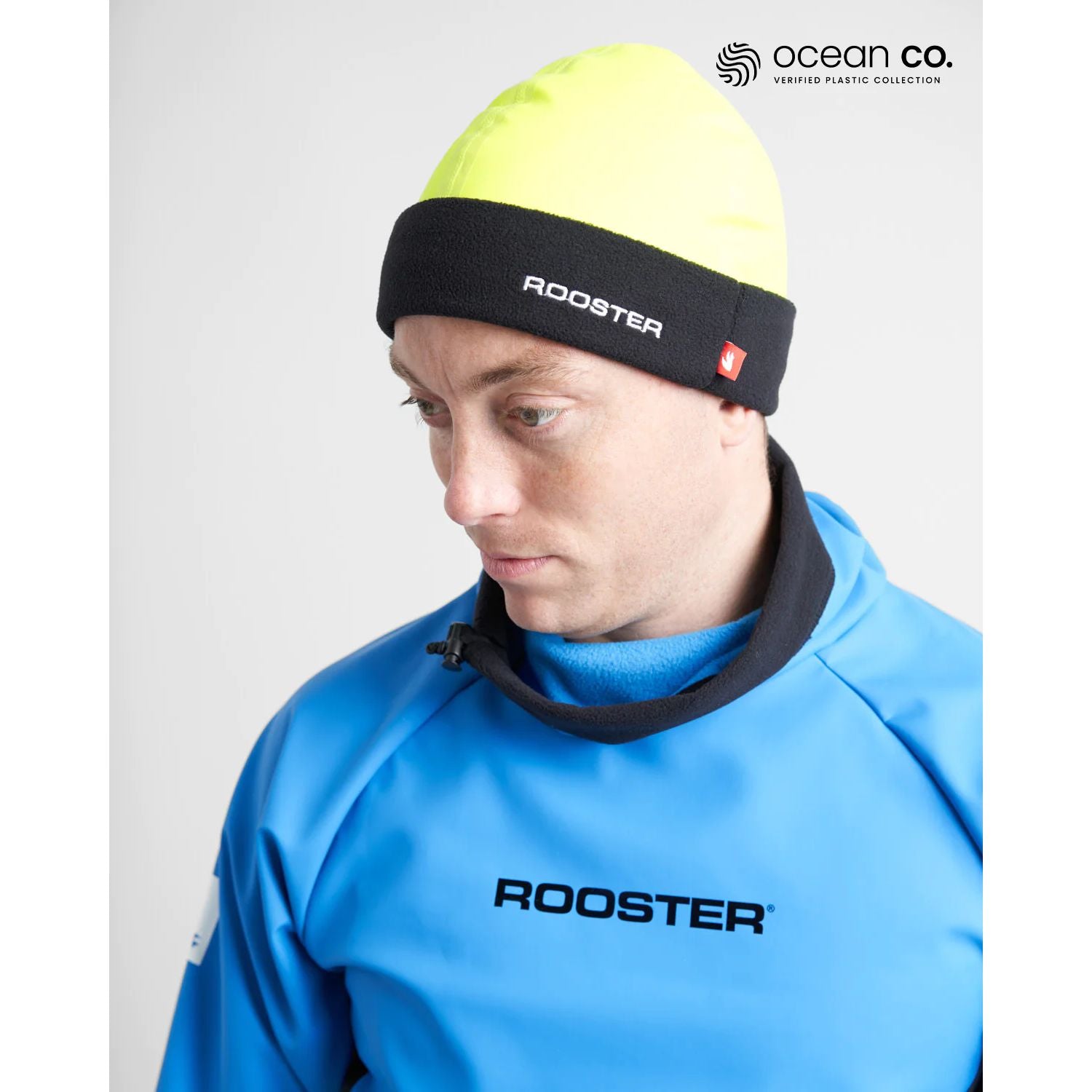 Rooster Pro Aquafleece Mössa, Gul