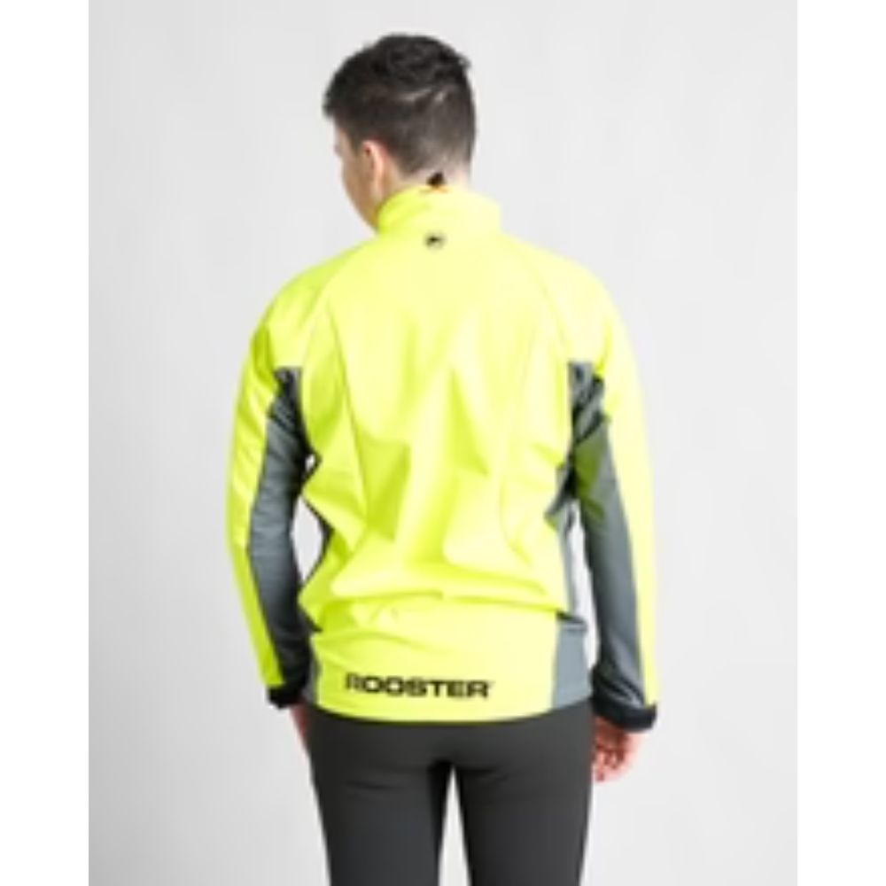 Rooster Active Aquafleece Jacka, Neongul