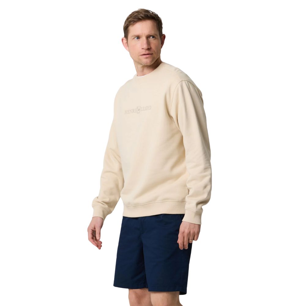 Henri Lloyd Lytham Sweatshirt, Oyster Beige