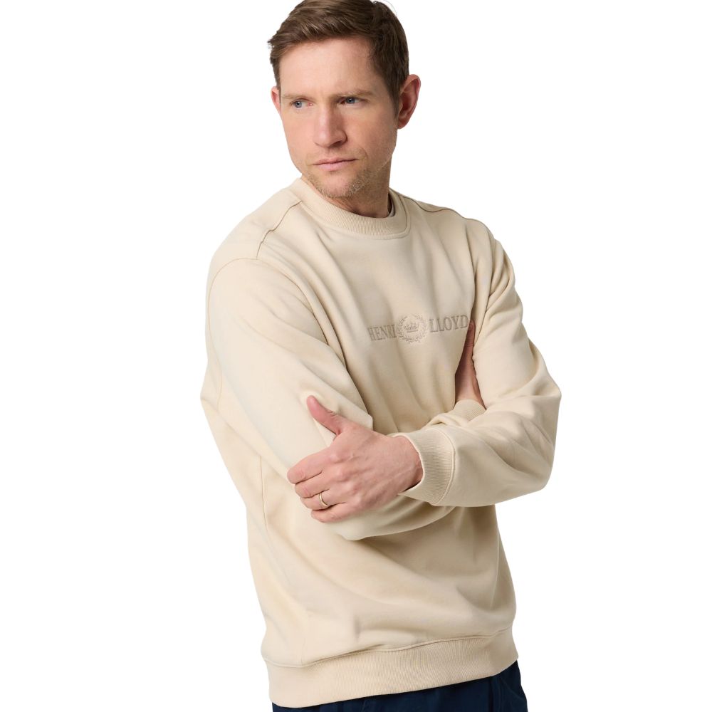 Henri Lloyd Lytham Sweatshirt, Oyster Beige