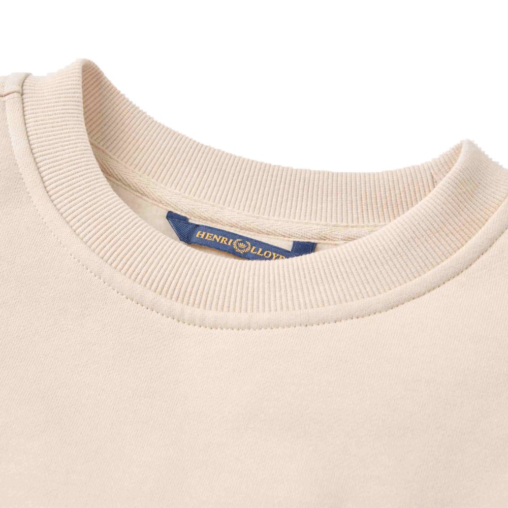 Henri Lloyd Lytham Sweatshirt, Oyster Beige