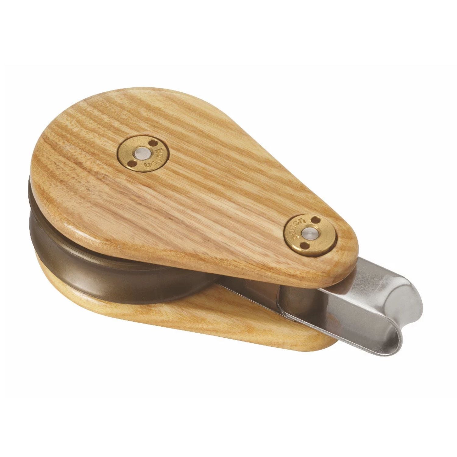 Barton kullagrat enkelblock 64 mm, Trä