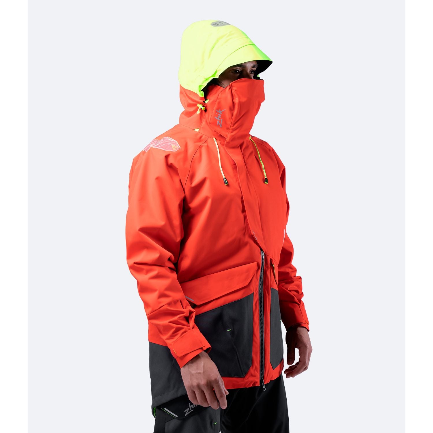 希少archive 80s HOT CREW 中綿 Tech Jacket 短丈 Köp Zhik OFS700 Apex Offshore Jacka Herr Röd | OneDesignCenter.se