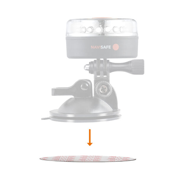 Navisafe självhäftande monteringsplattor (2-pack)