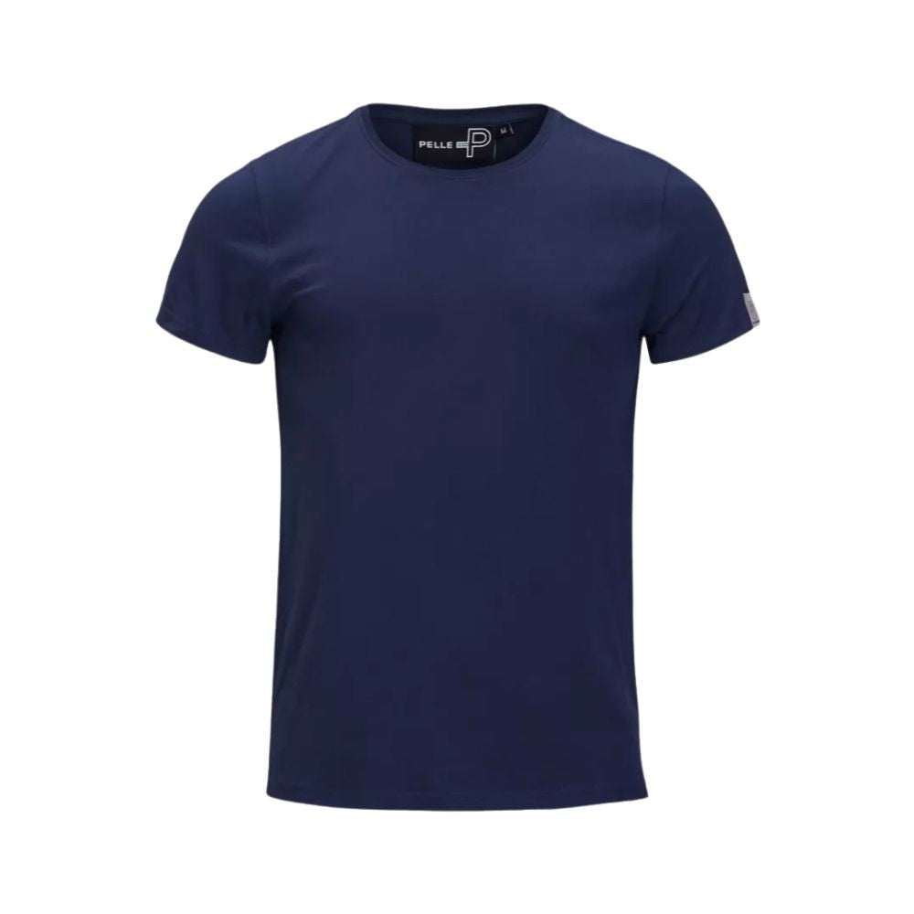 Pelle P Badge T-Shirt, Marinblå