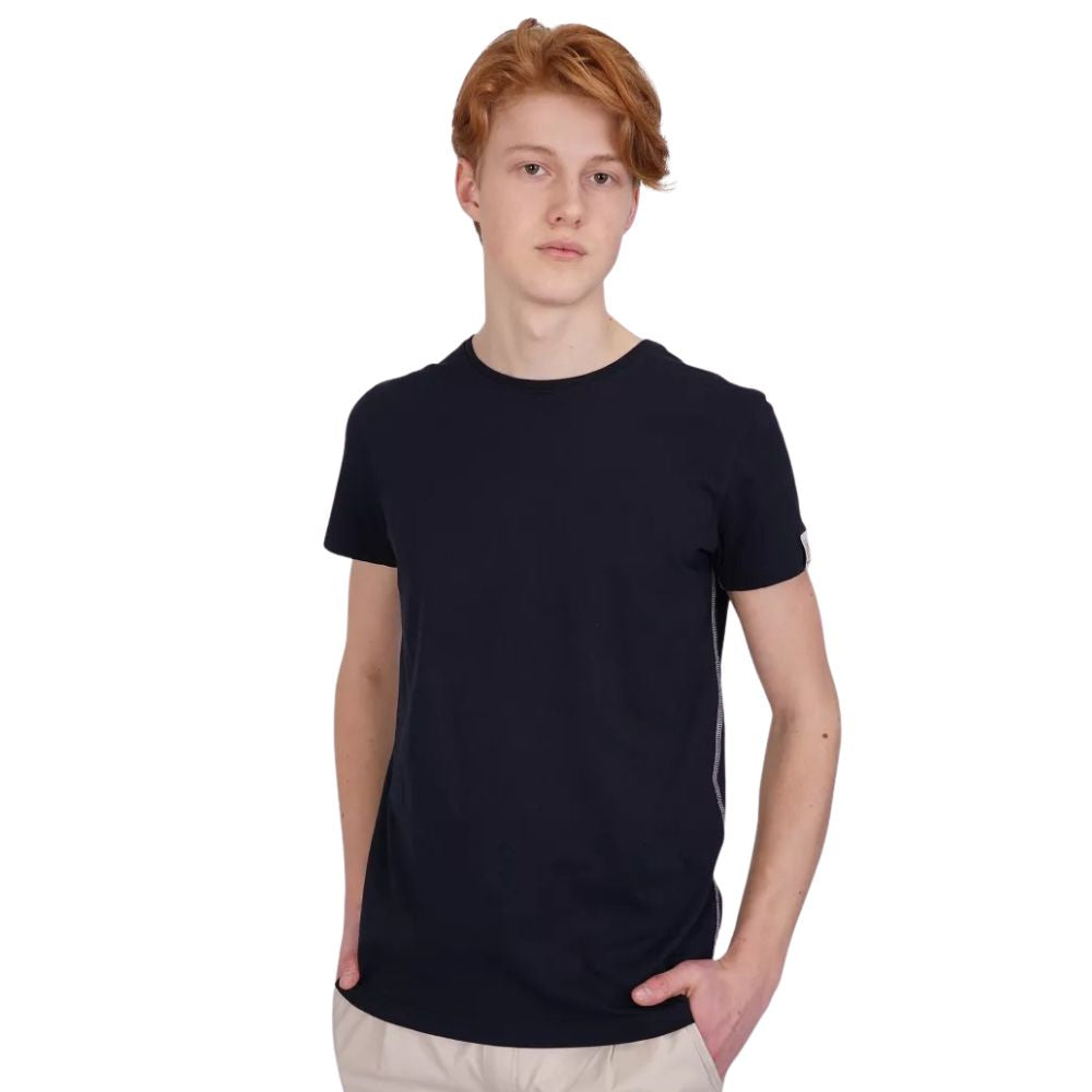 Pelle P Badge T-Shirt, Marinblå