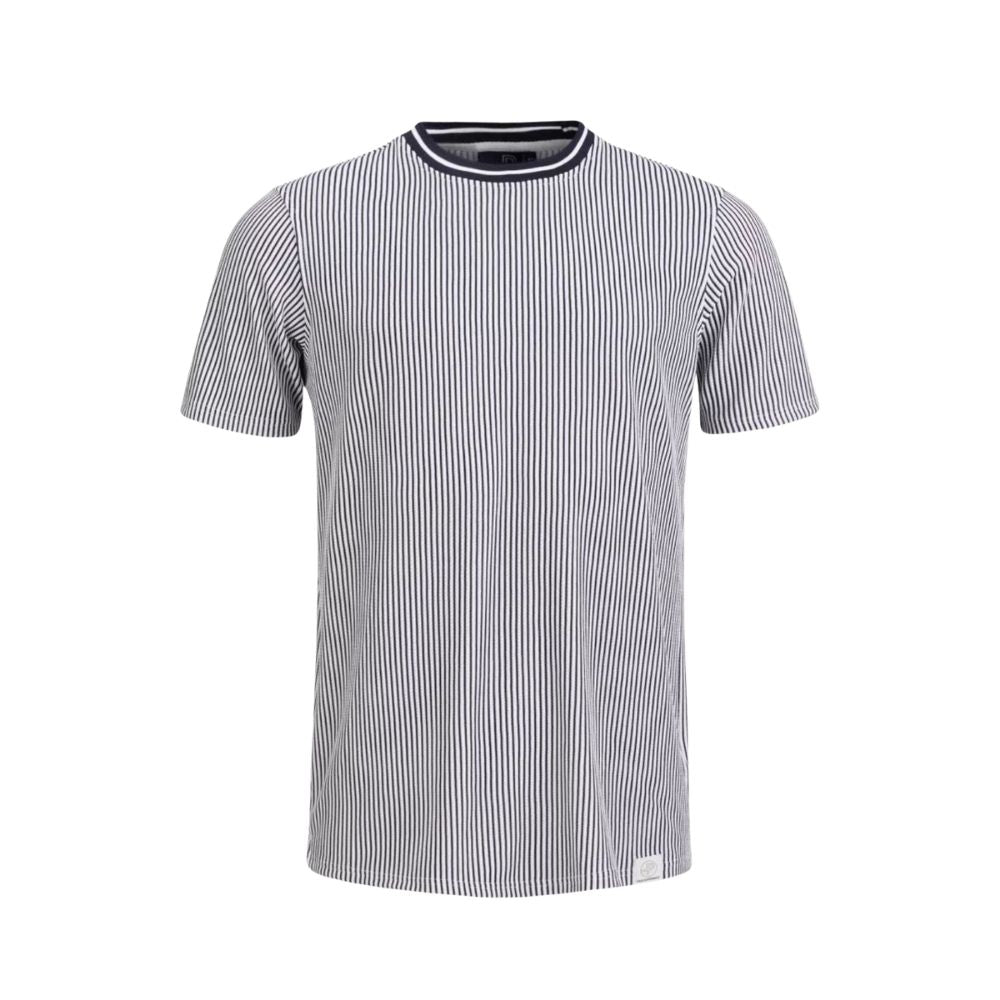 Pelle P Brassie T-Shirt, Marinblå Stripe