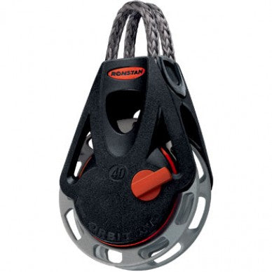 Ronstan Manuellt Spärrblock 40mm Orbit Block med Loop