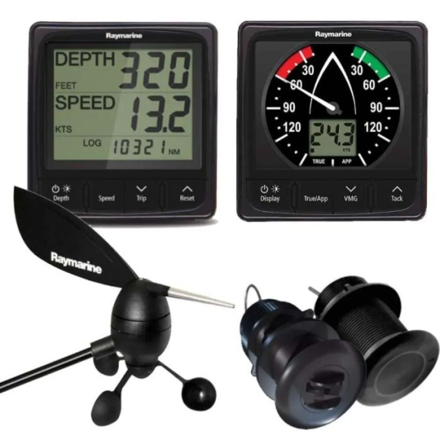 Raymarine i50 & i60 Vind, Fart & Djupsystem