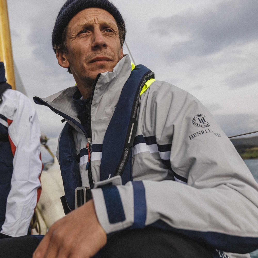 Henri Lloyd Sail Sjöställsjacka Jacka, Ljusgrå