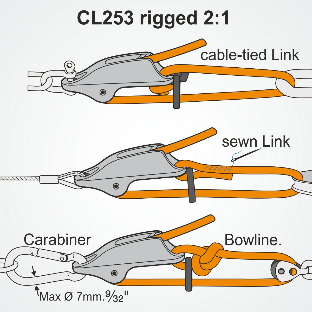 Clamcleat Trapeze & Vang Cleat