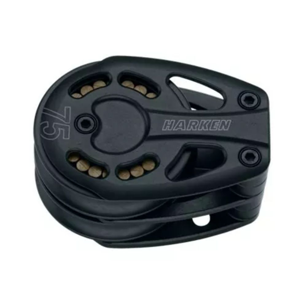 Harken 75 mm Black Magic Kindblock, Dubbel