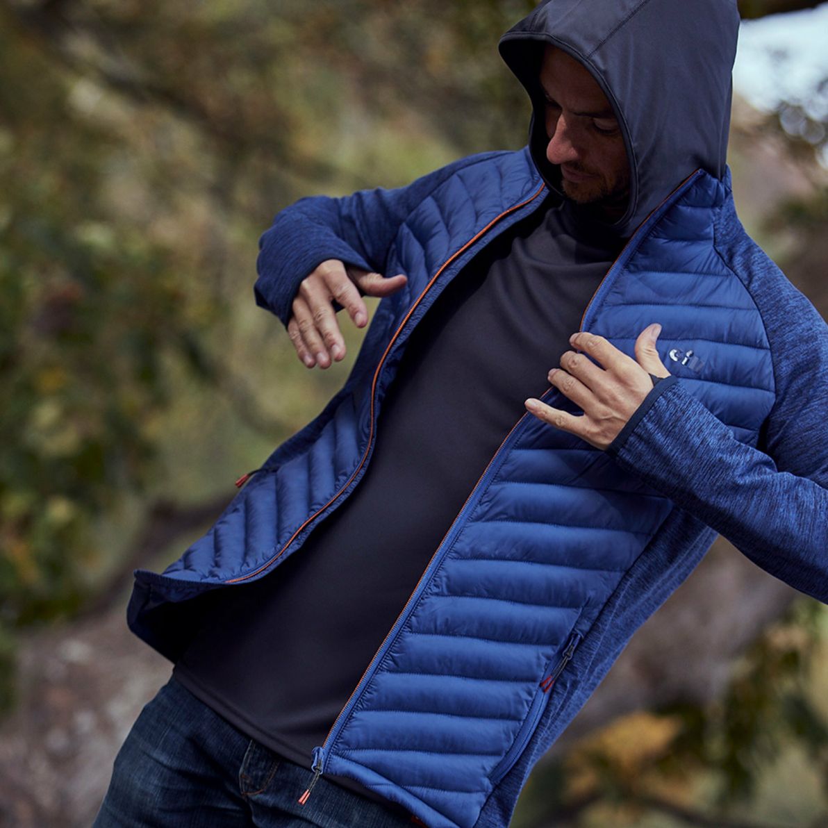 Gill Penryn Hybrid Jacka Blå