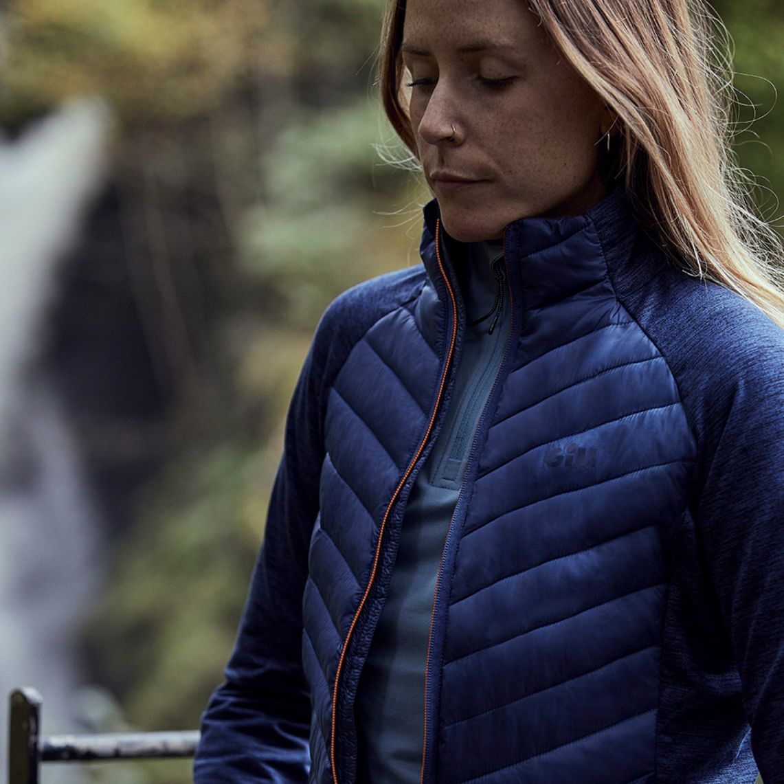 Gill Penryn Hybrid Jacka Dam Blå