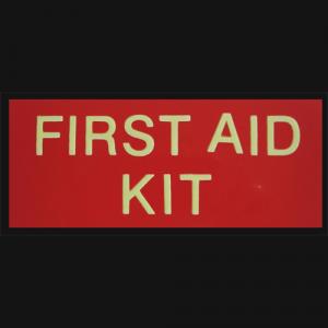 Glowfast Etikett liten ´First Aid Kit´