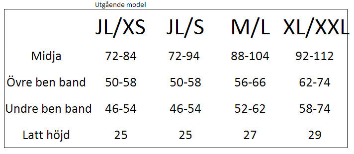 XTR Kölbåts Hängbyxa