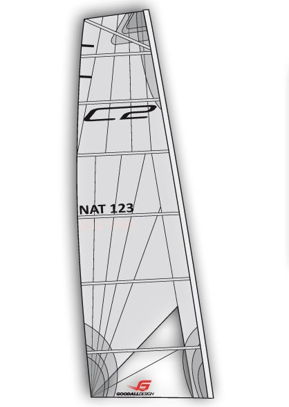 Goodall C2 Storsegel, White