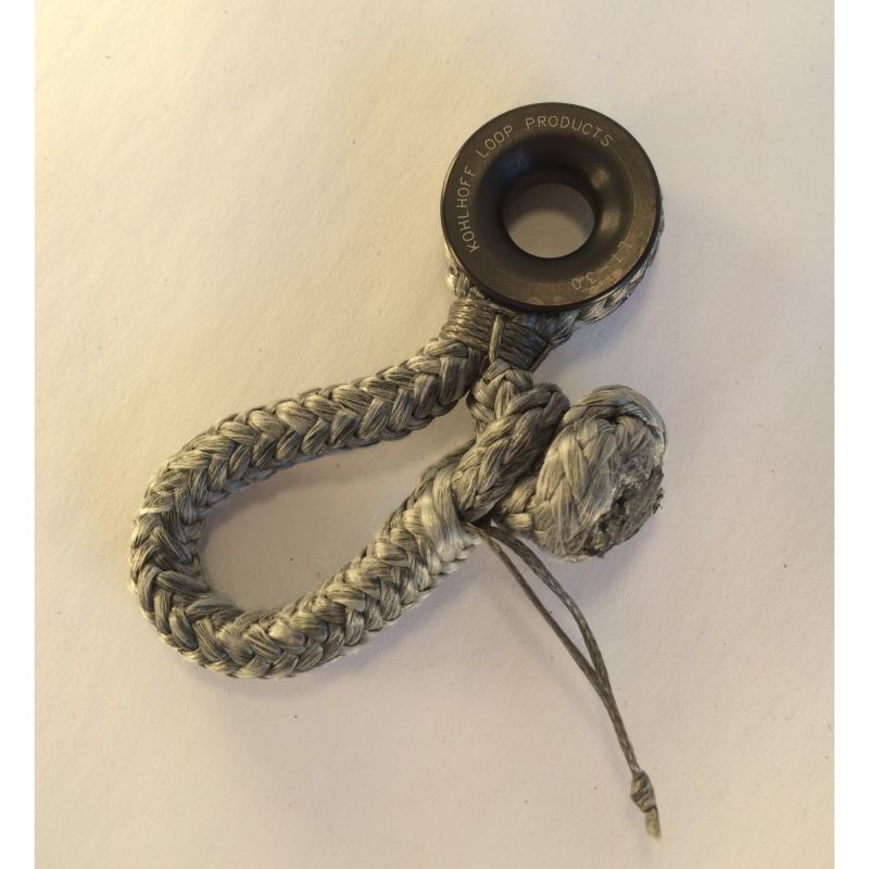 XTR Dyneemaschackel Compact 78 4mm, 80mm Loop, Ring