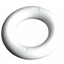 Allen Nylonring 13mm Innerdiameter, Vit