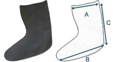 Latexsocka 2D