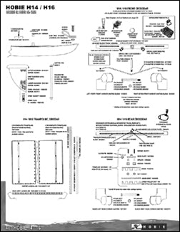 Hobie 16 Illustrated Parts List