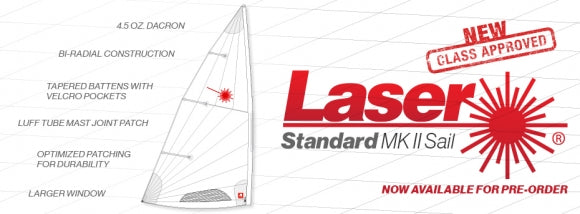 Laser Segel 7.0 (Standard) Mk2, Original