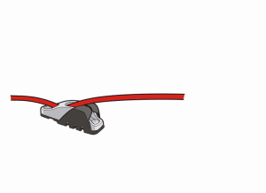 Clamcleat Linlöpare för CL211, Mk1 Junior Cleats