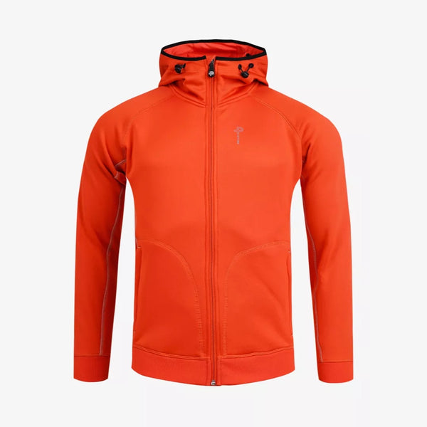 Pelle P Levo Rib Hoodie, Cayenne