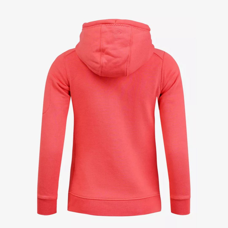Pelle P P-Hoodie Dam, Korallröd