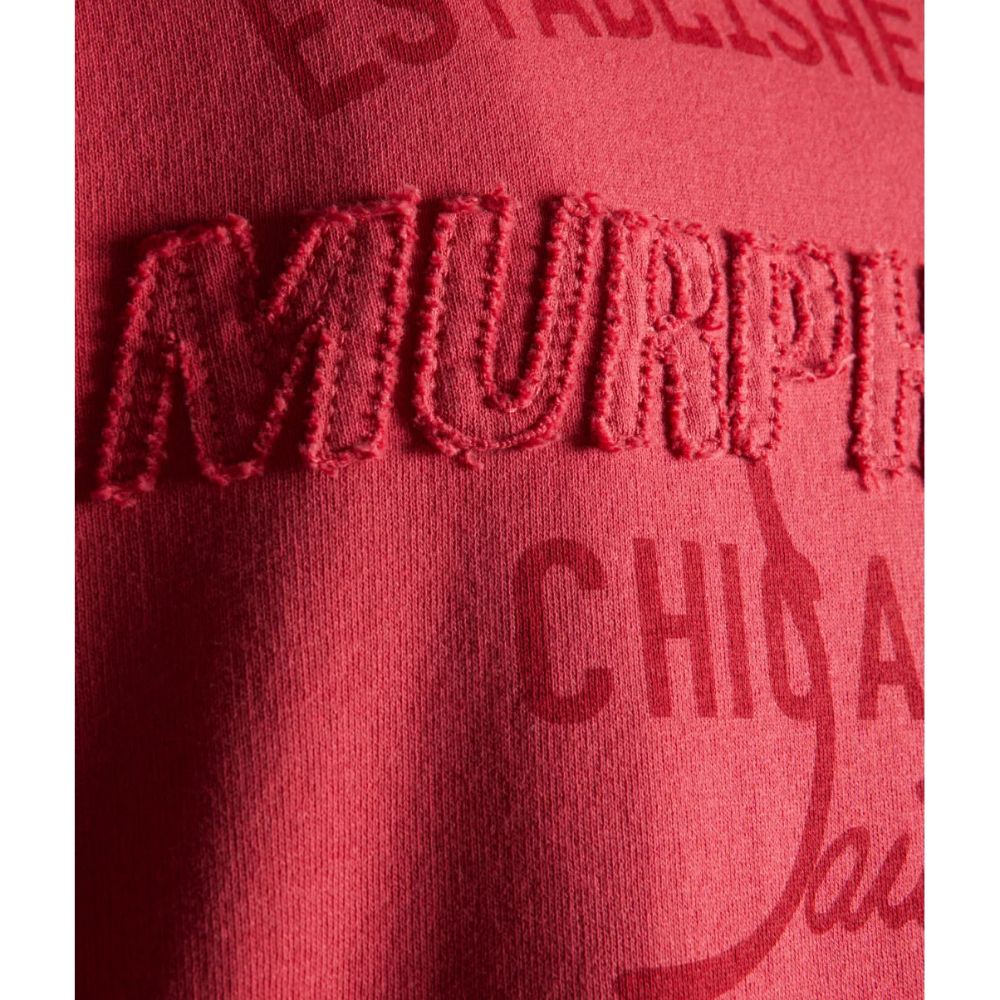 Murphy & Nye Logo Collegetröja, Röd